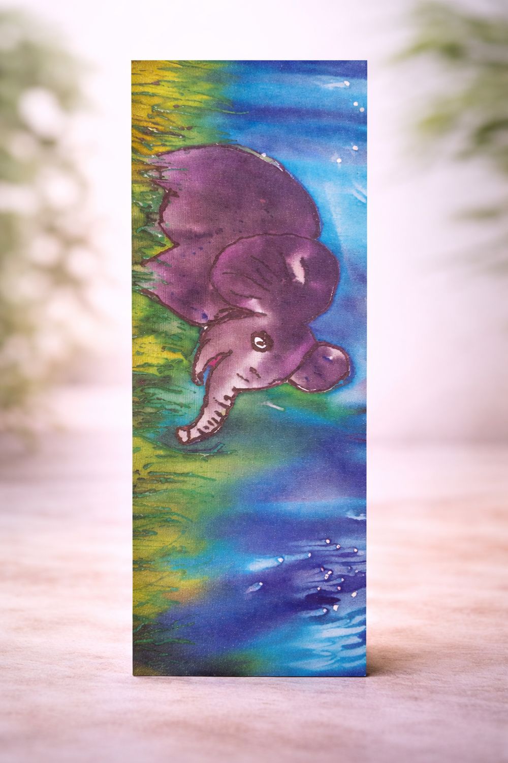 Baby Elephant "I am"   Book Mark