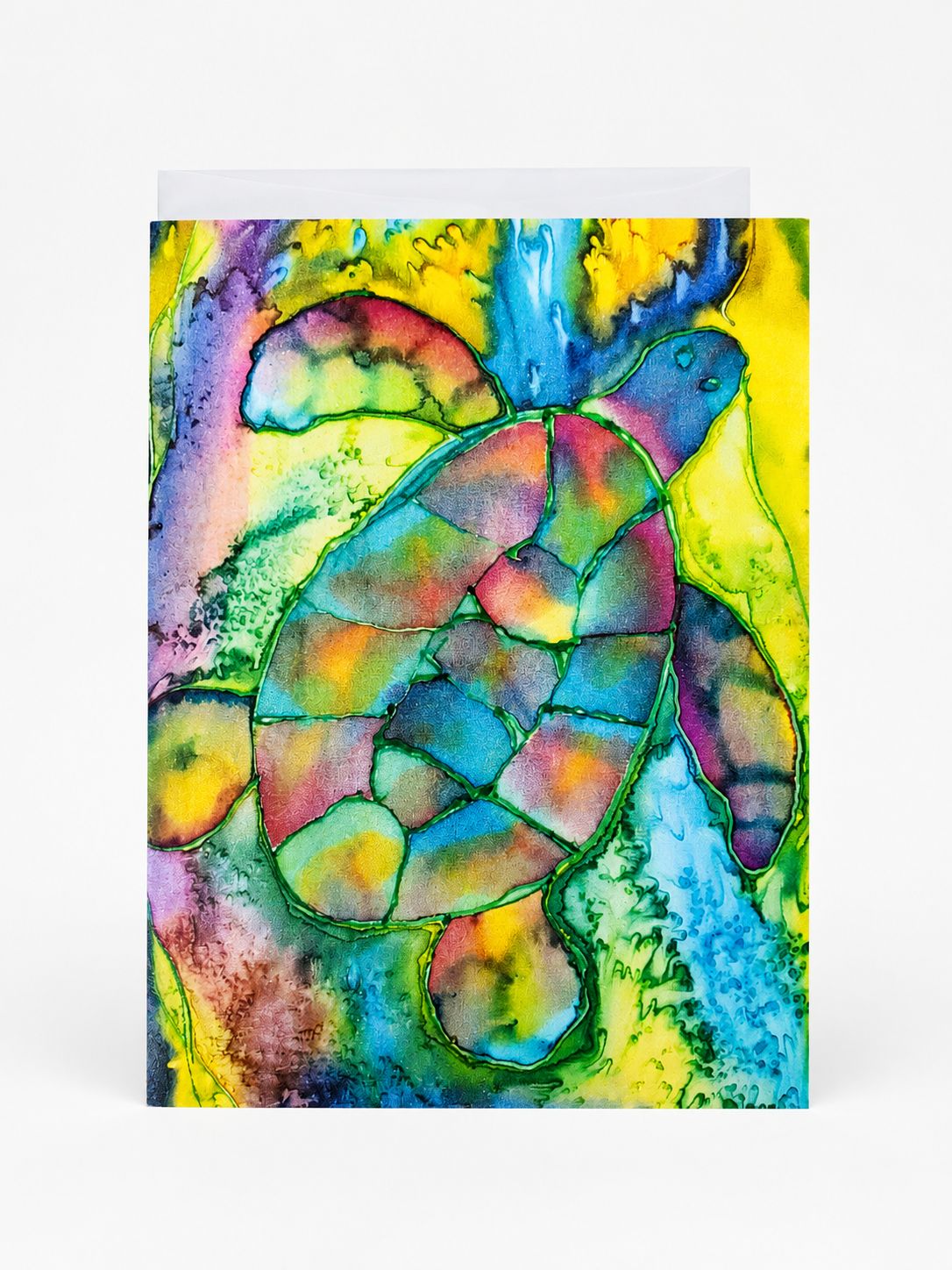 Green Sea Turtle  Note Card