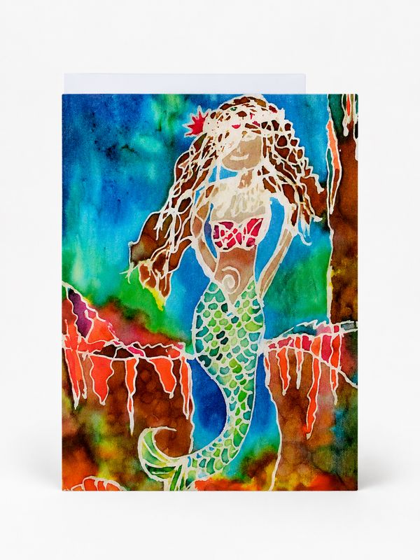 Goddess Mermaid     Note Card