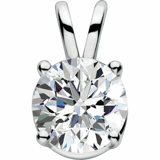 Solitaire Diamond Pendant