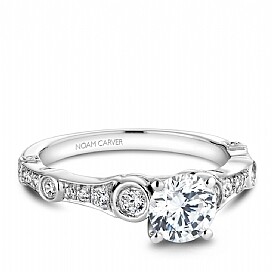 Noam Carver Vintage Engagement Ring