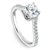 Bypass Diamonds Engagement Ring