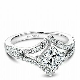 Modern Style Engagement Ring