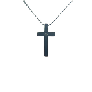 Titanium Cross Necklace