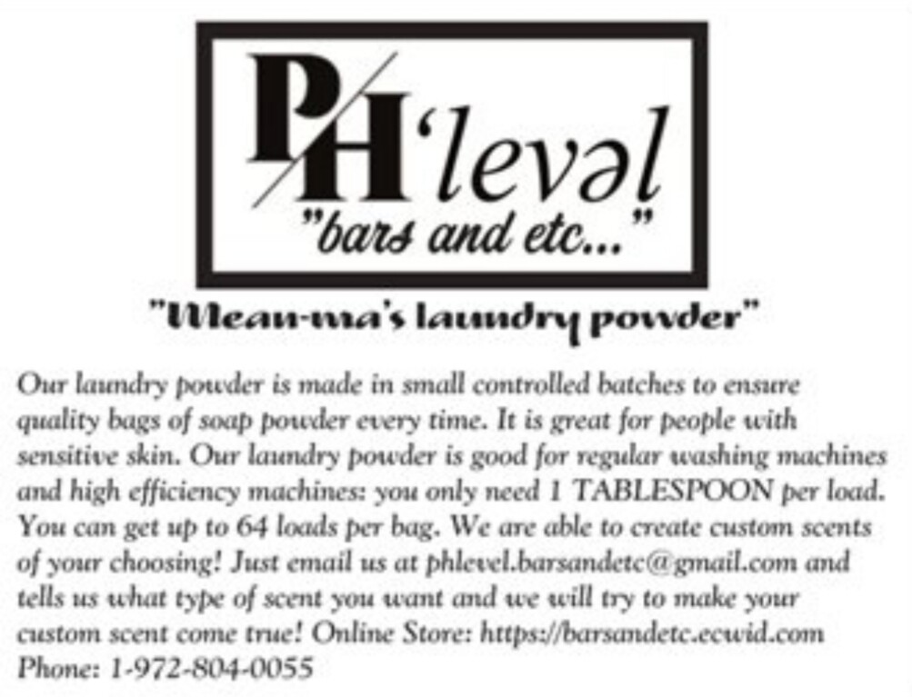 "Mean-ma's laundry powder" "Mean-ma's laundry powder"