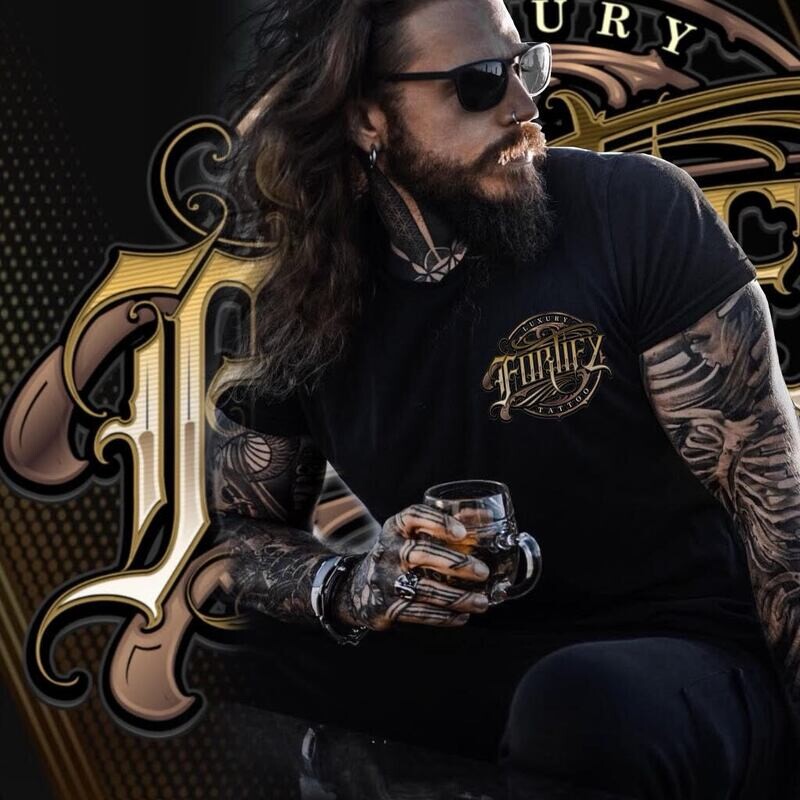 Luxury Fortify Tattoo T-Shirt