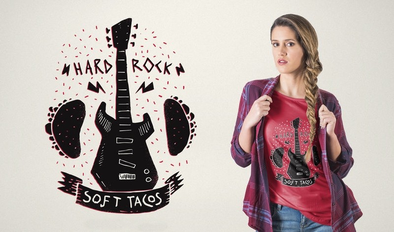 Hard Rock, Soft Tacos T-Shirt