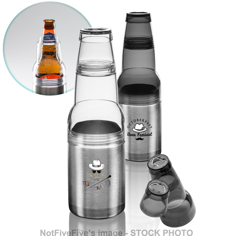 12oz Stainless Steel Bottle Koozie