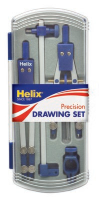Helix Precision Drawing Set of Compasses