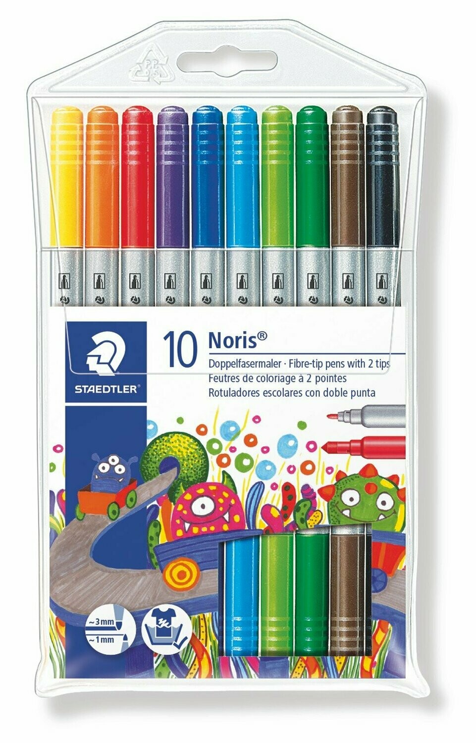 Staedtler Noris double-ended fibre/felt tips