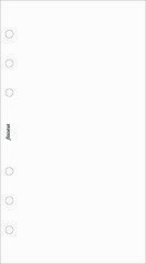 Filofax Personal White Plain Notepaper