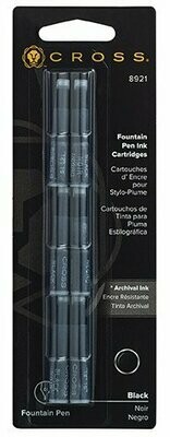 Cross Fountain Pen Ink Cartridges