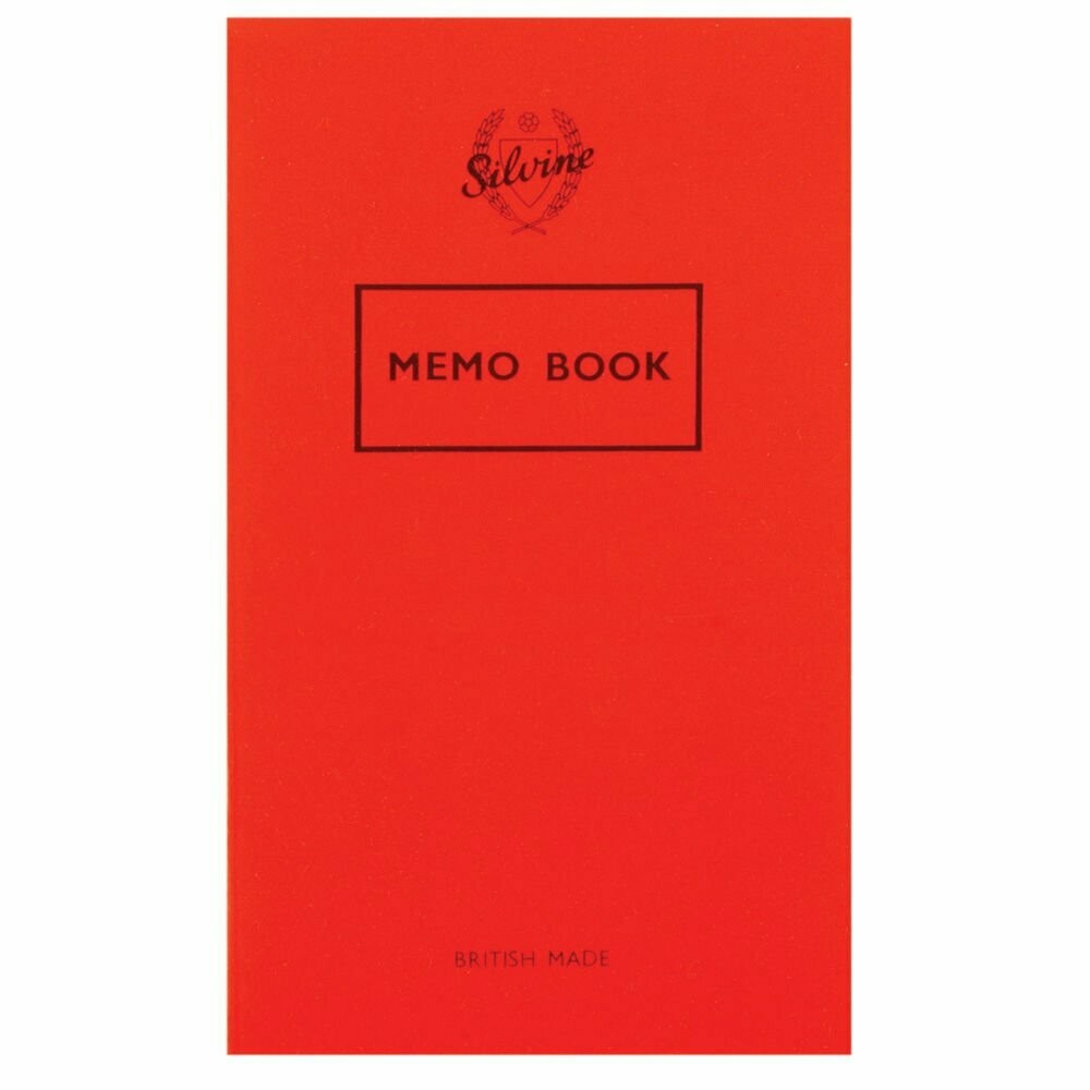 Silvine Memo Book