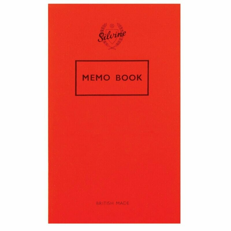 Silvine Memo Book