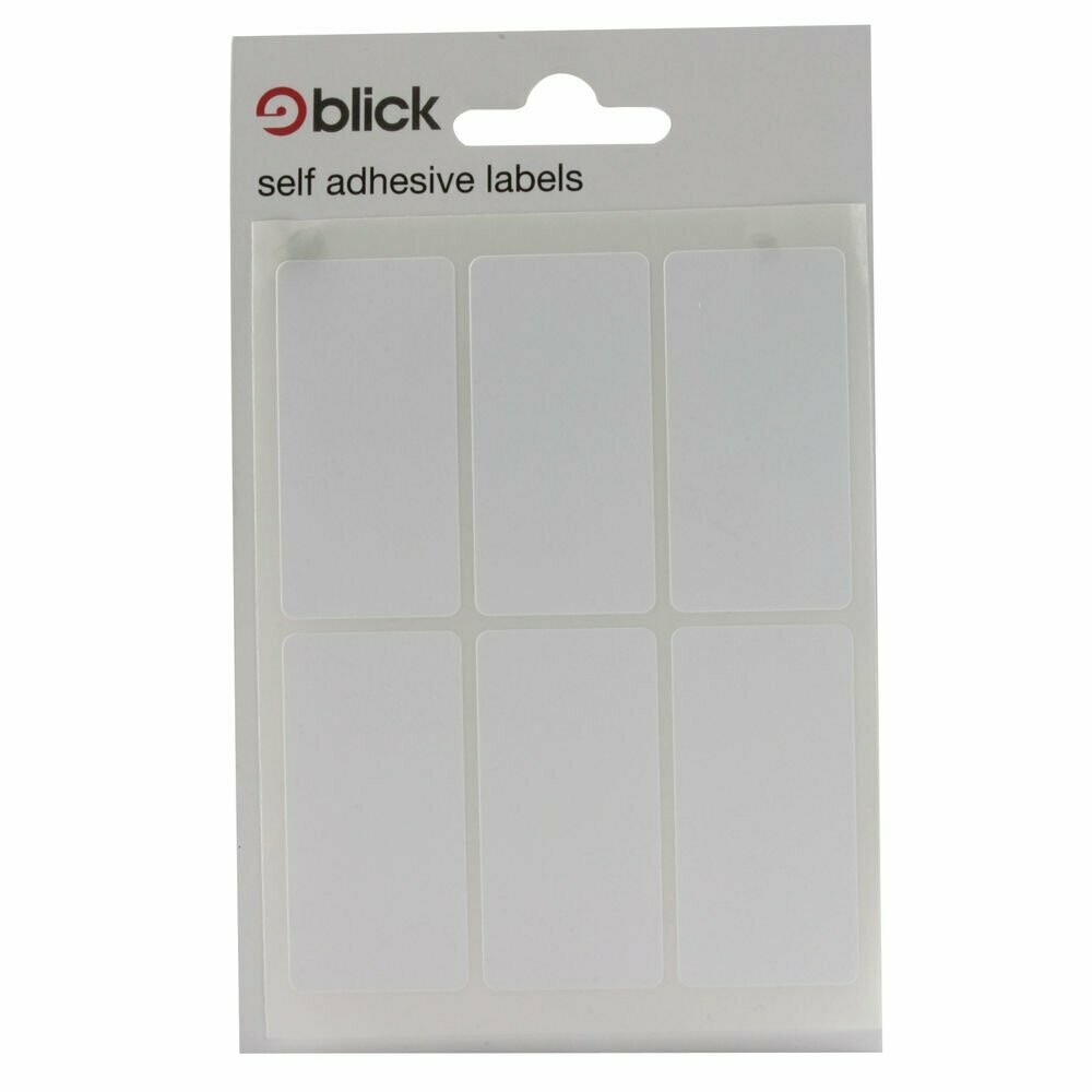 Self adhesive labels - 25 x 50mm