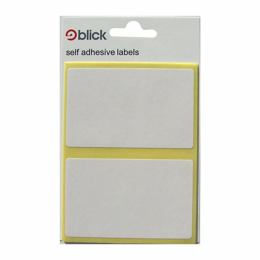 Self adhesive labels - 50 x 80mm
