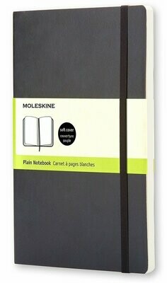 Moleskine Pocket Black Softcover Plain Notebook