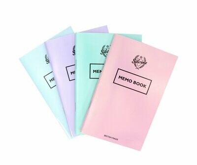 Silvine Pastel Memo Notebook