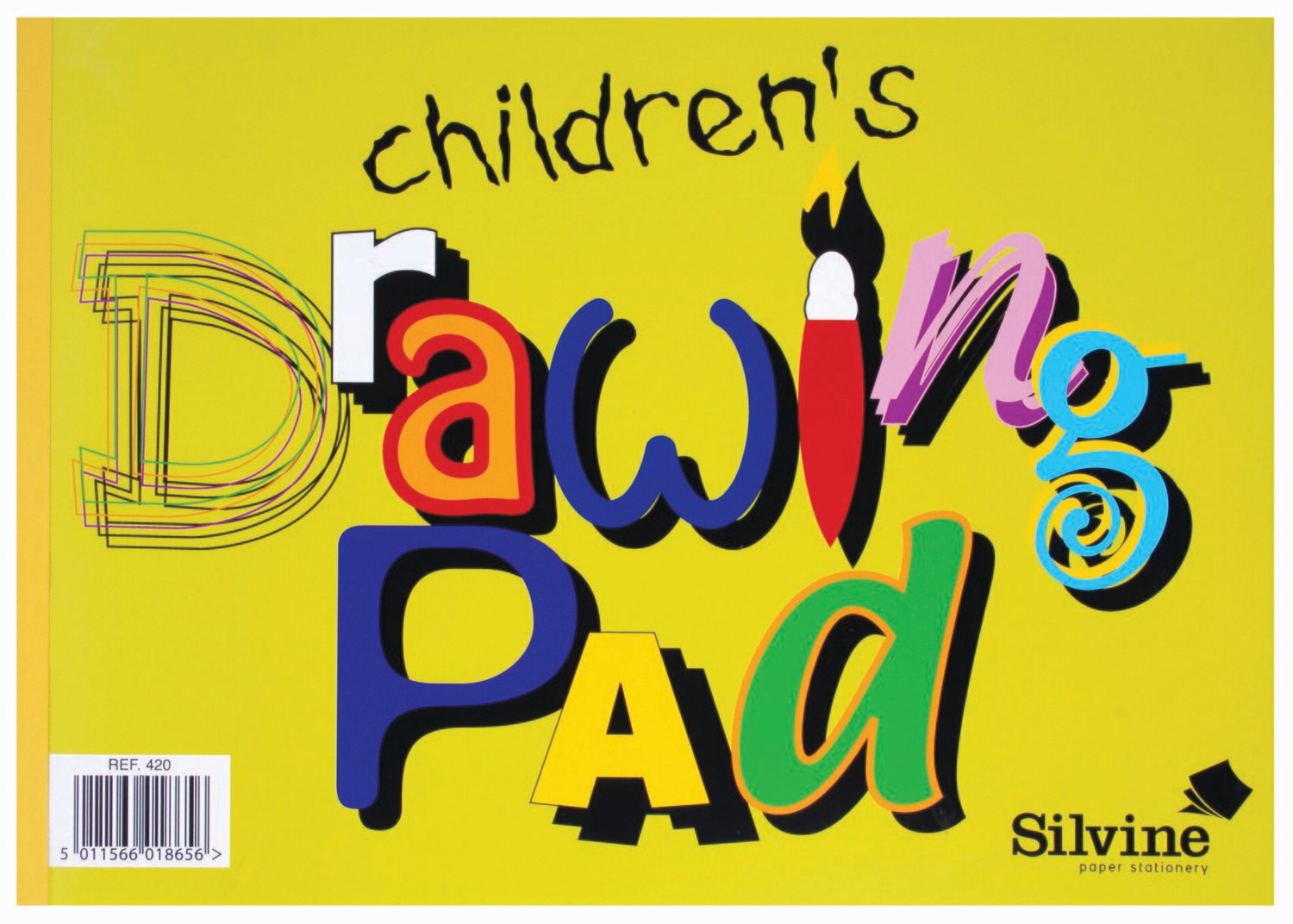 Silvine A4 Children's Value Drawing Pad