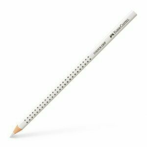 Faber Castell Colour Grip Colouring Pencil - White