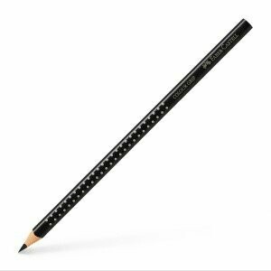 Faber Castell Colour Grip Colouring Pencil - Black