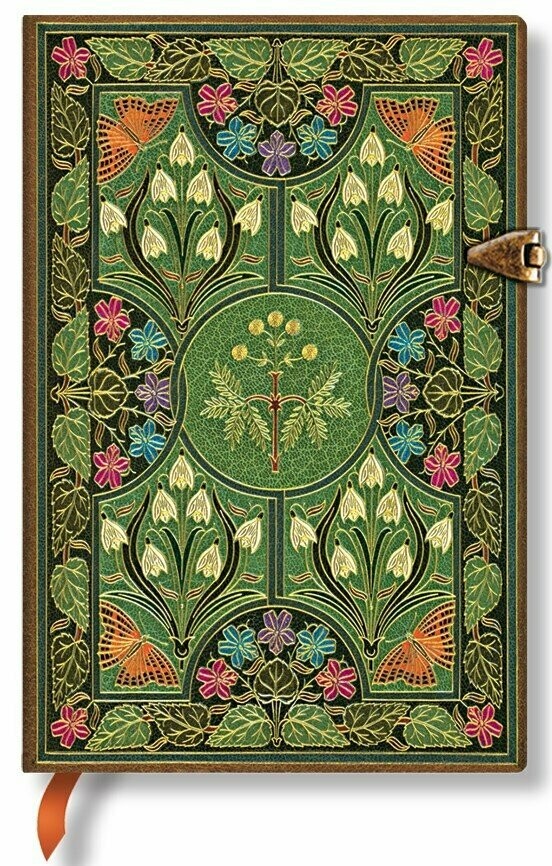 Paperblanks Mini Lined Notebook - Poetry in Bloom