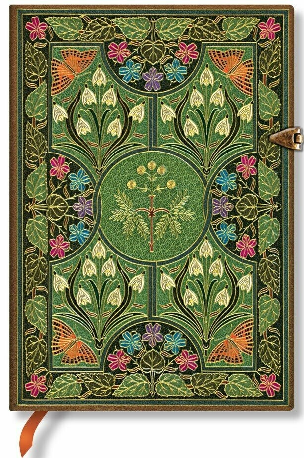 Paperblanks Midi Lined Notebook - Poetry in Bloom
