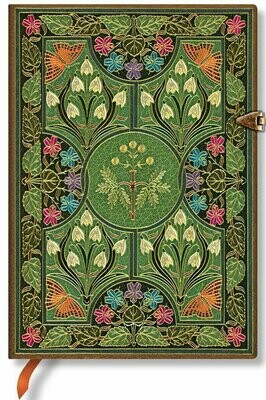 Paperblanks Midi Lined Notebook - Poetry in Bloom