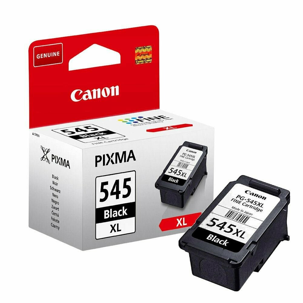 Genuine Canon PG-545XL High Capacity Black Ink Cartridge