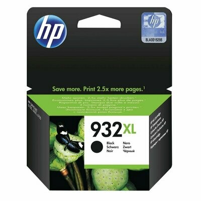 Genuine HP 932XL High Capacity Black Ink Cartridge (CN053AE)