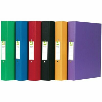 Q-Connect A4 Polypropylene Ring Binders (10 Pack)