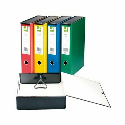 Q-Connect 75mm Foolscap Box Files (5 Pack)