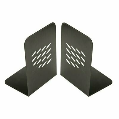 Q-Connect Metal Bookends (2 Pack)