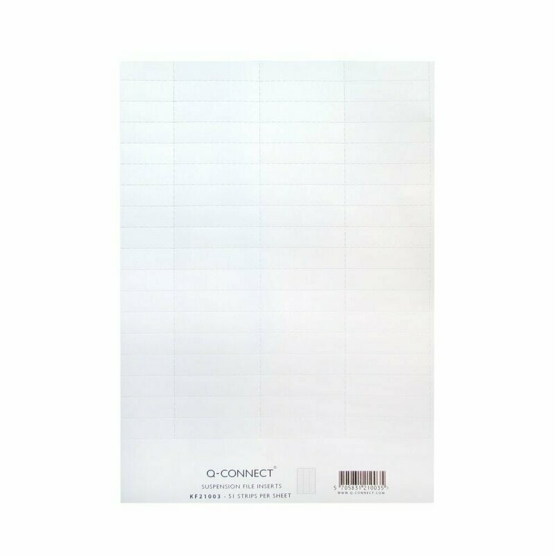 Q-Connect Suspension File Insert (51 Pack)