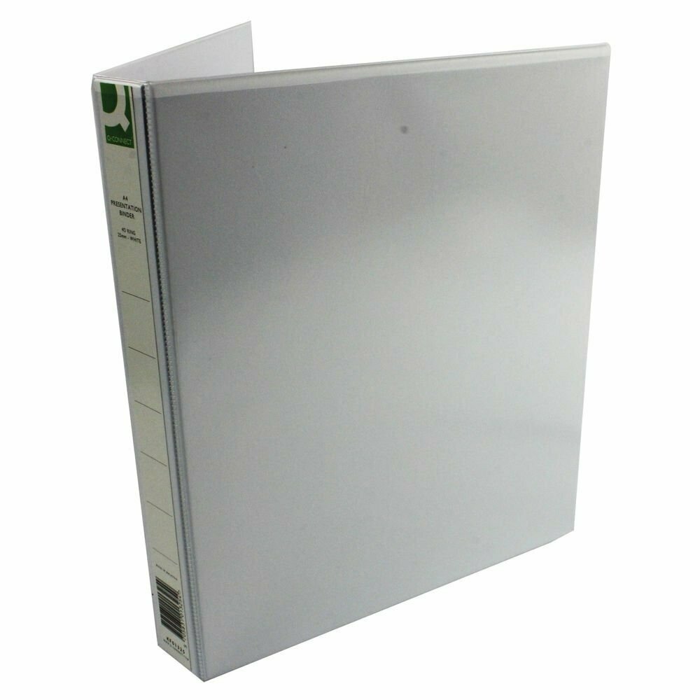 Q-Connect 25mm A4 4D-Ring Presentation Binder