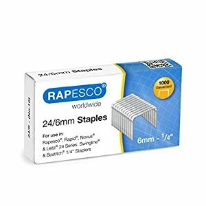 Rapesco 24/6mm Staples (1000 Pack)