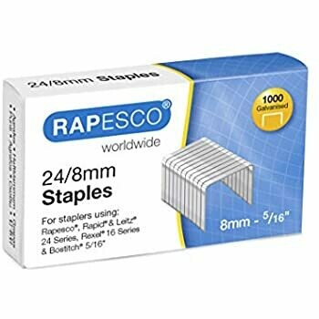 Rapesco 24/8mm Staples (1000 Pack)