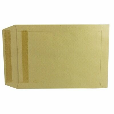 Manilla Pocket Self Seal Envelope 254x178mm (50 Pack)