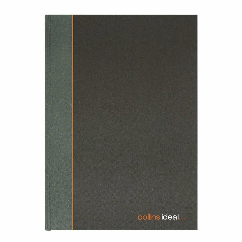 Collins Ideal A5 Feint Ruled Casebound Notebook 192 Pages