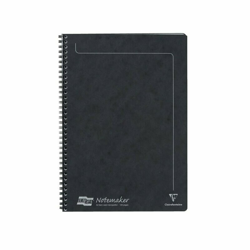 Clairefontaine Europa Notemakers A4 Black Notebook