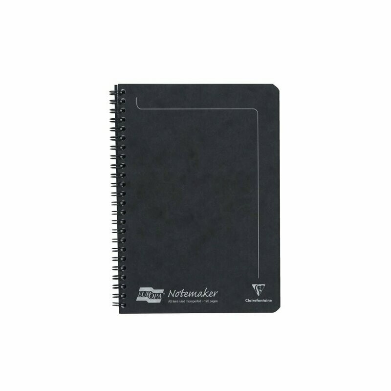 Clairefontaine Europa Notemakers A5 Black Notebook