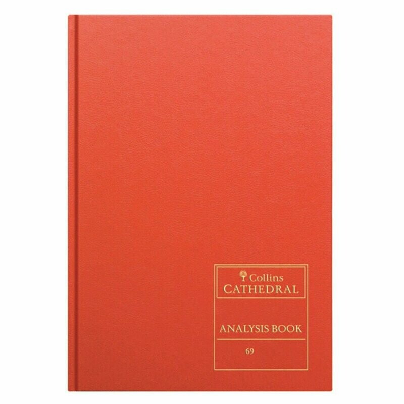 Collins Cathedral 7 Cash Columns 96 Pages Analysis Book