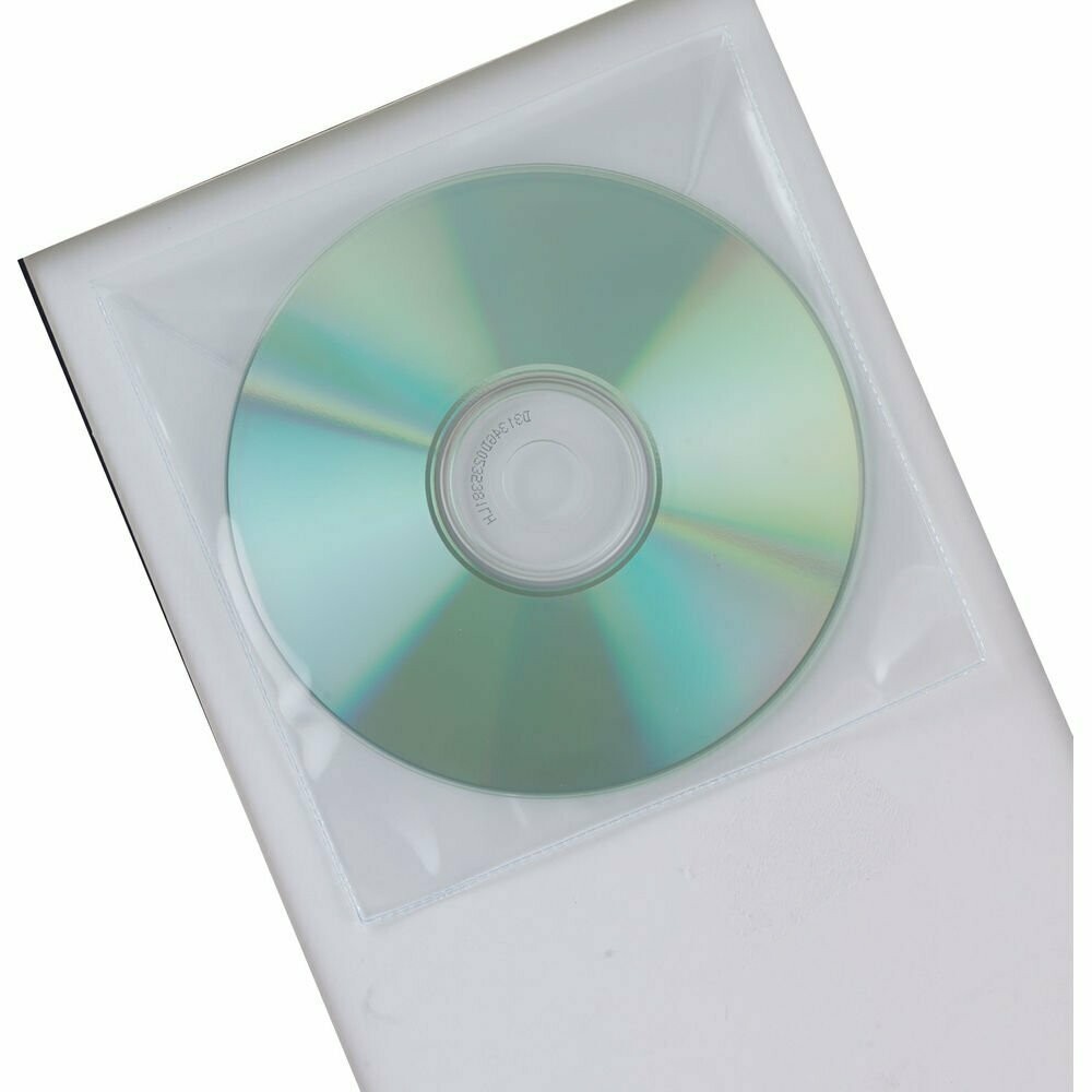 CD/DVD Envelope Polypropylene (50 Pack)