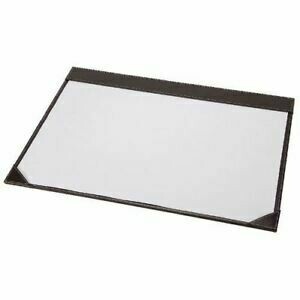 OSCO Brown Faux Leather Desk Mat - A3