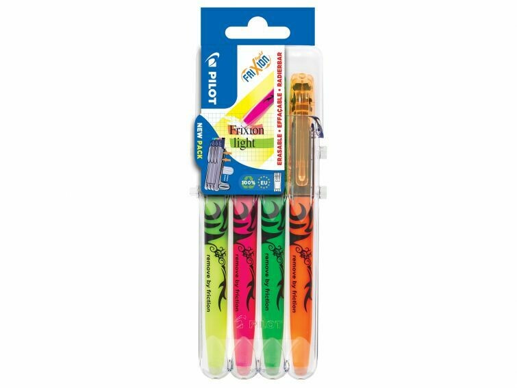 Pilot FriXion Erasable Set2Go Highlighters (4 Pack) Pilot FriXion Erasable Set2Go Highlighters (4 Pack)