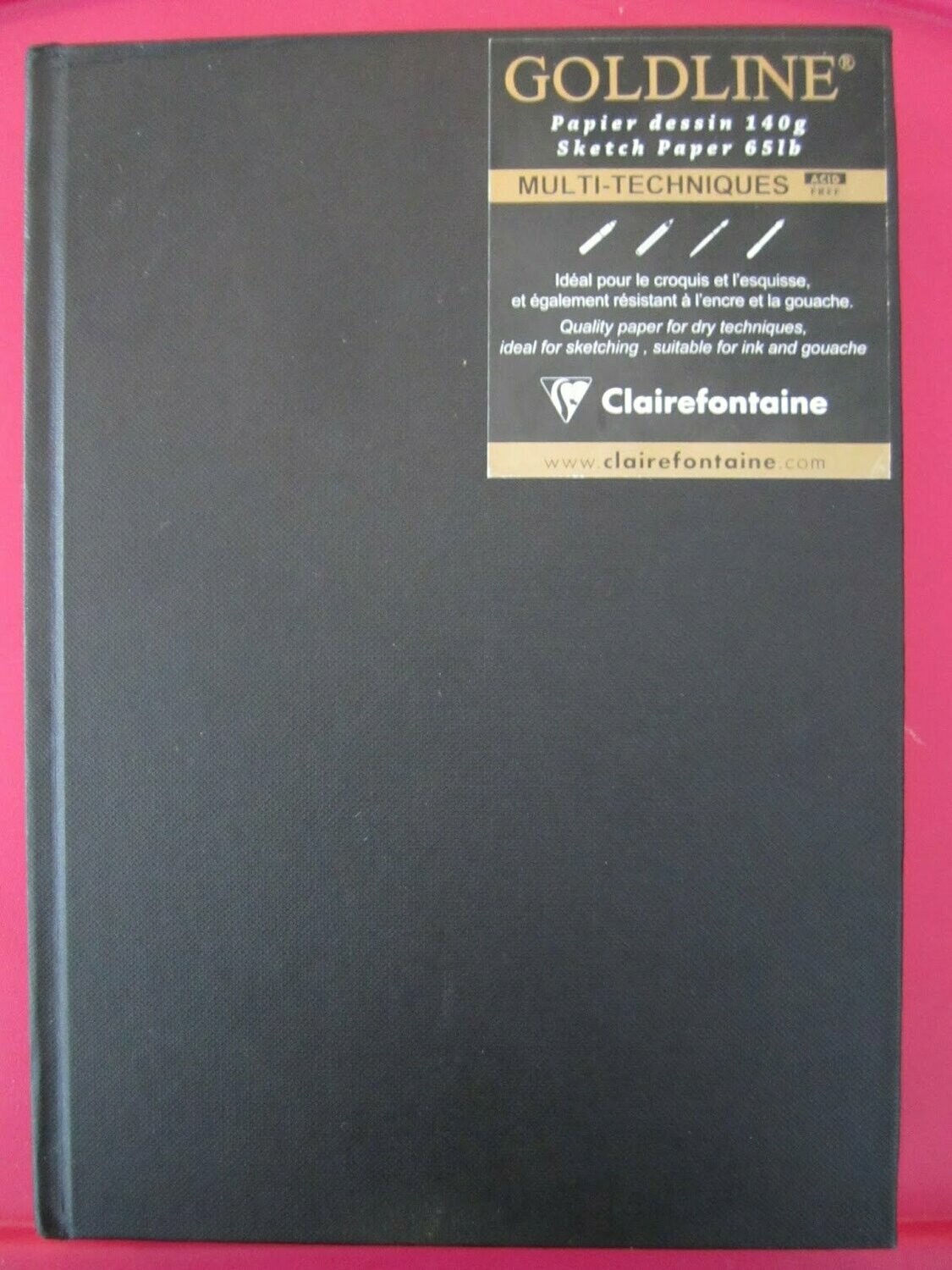 Clairefontaine Goldline A6 Casebound Pad