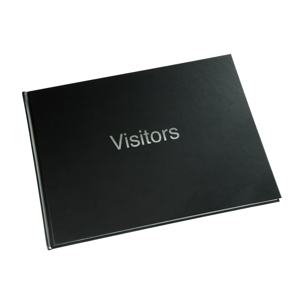 Visitor/Guest Book - Black