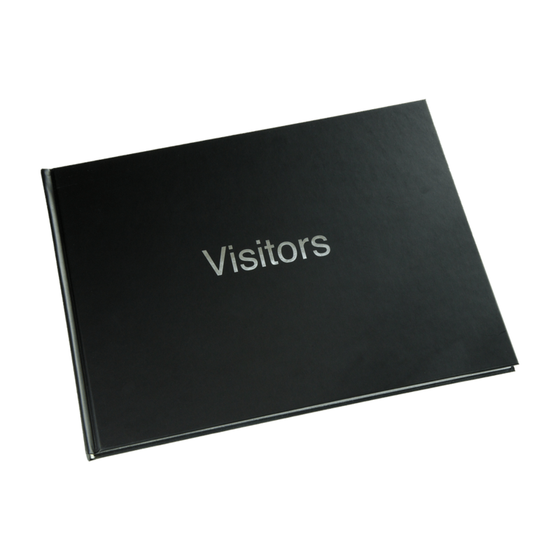 Visitor/Guest Book - Black