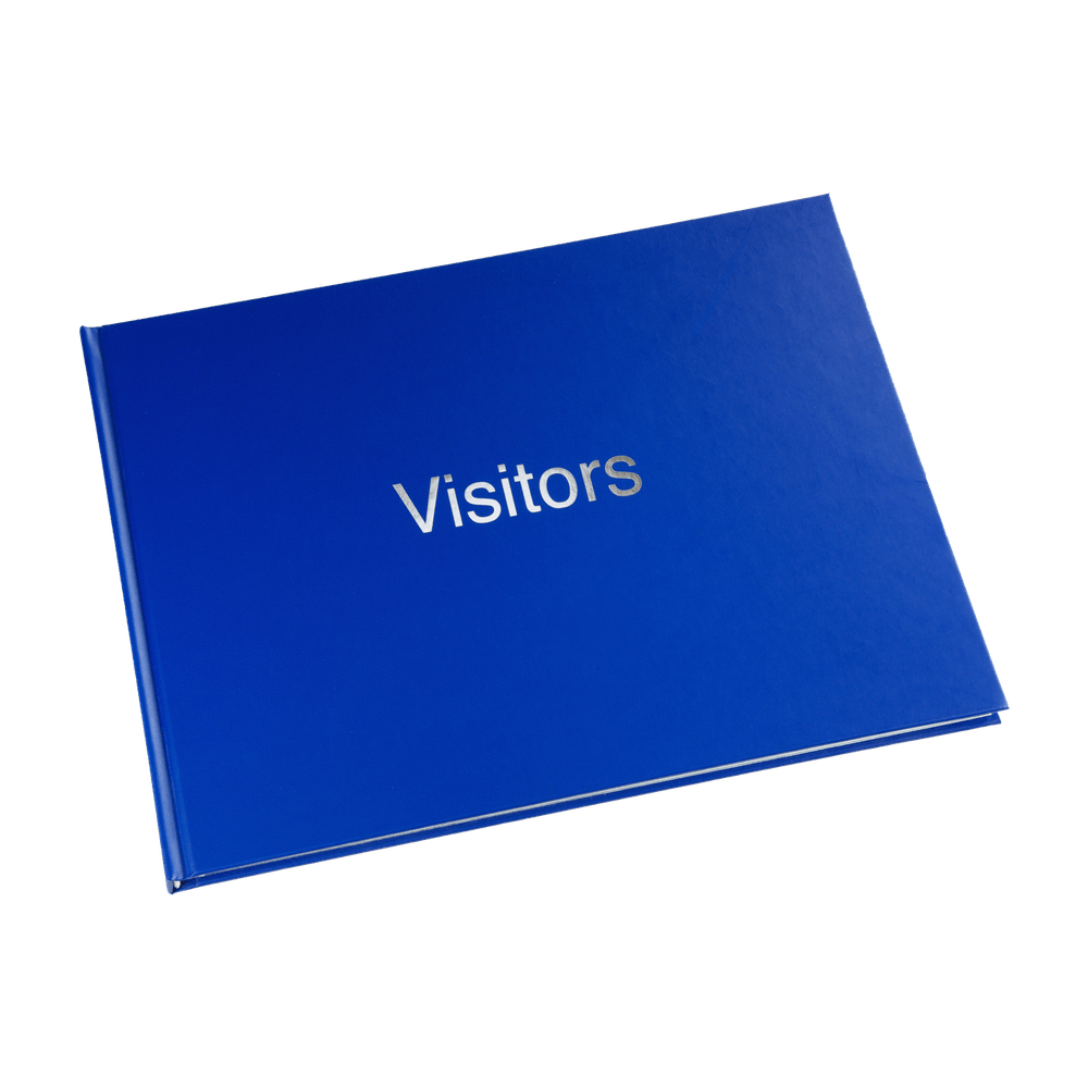 Visitor/Guest Book - Blue