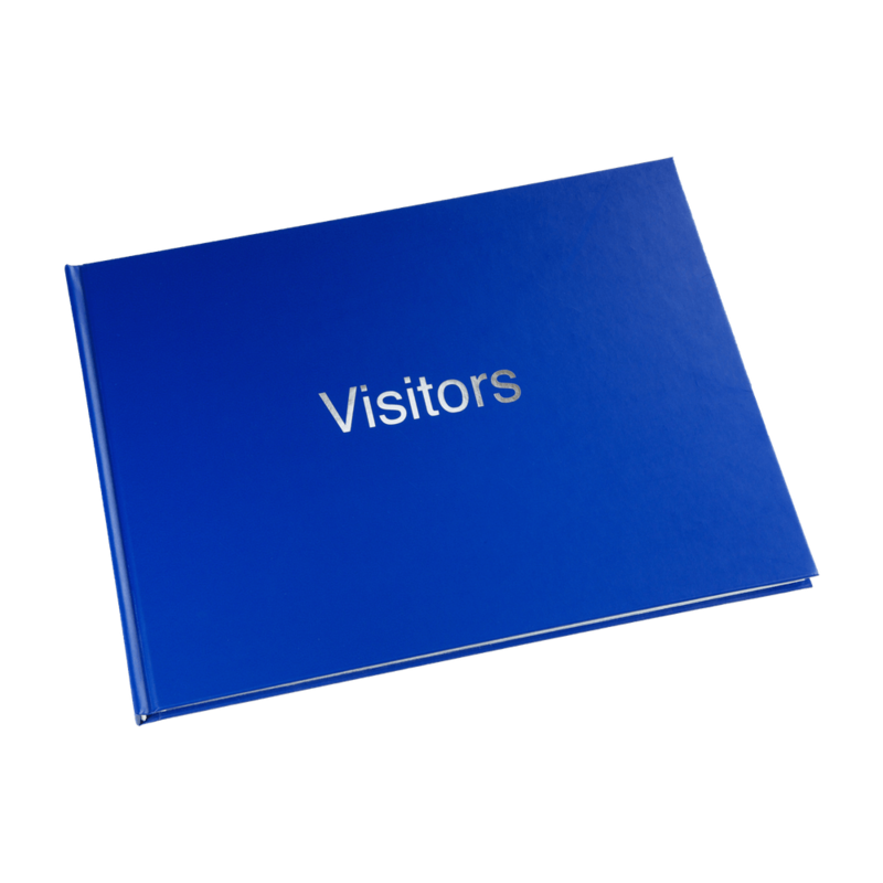 Visitor/Guest Book - Blue